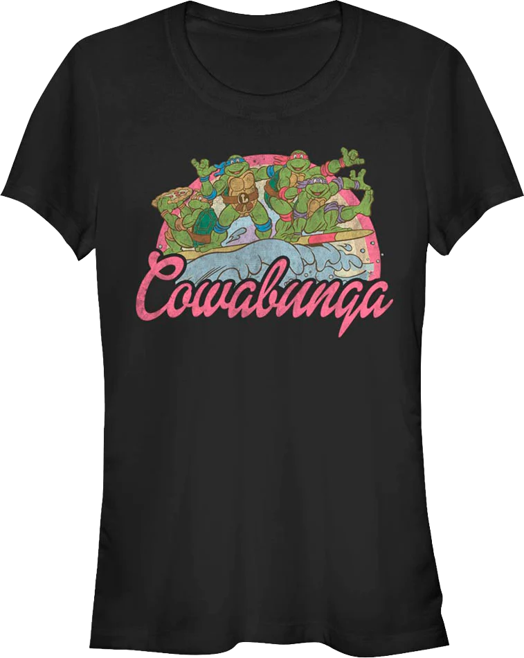 Ladies Cowabunga Teenage Mutant Ninja Turtles Shirt