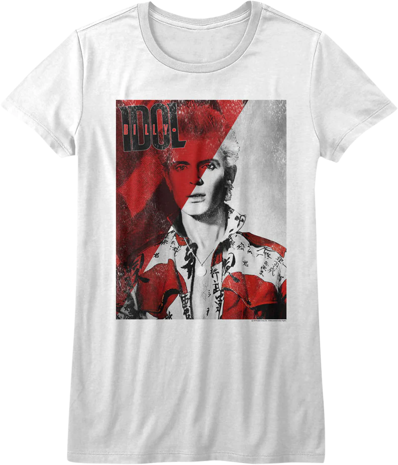 Ladies Debut Billy Idol Shirt