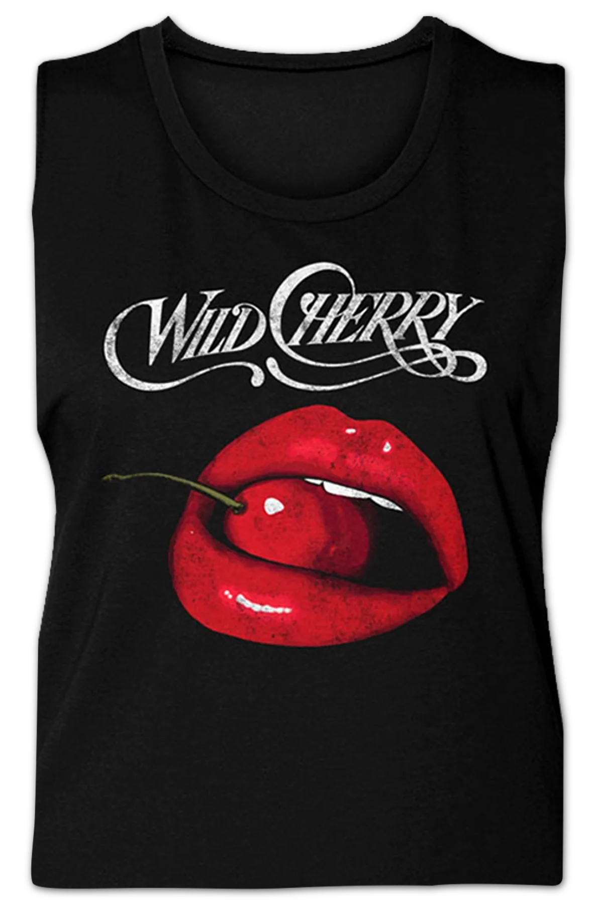 Ladies Debut Wild Cherry Muscle Tank Top - Image 2