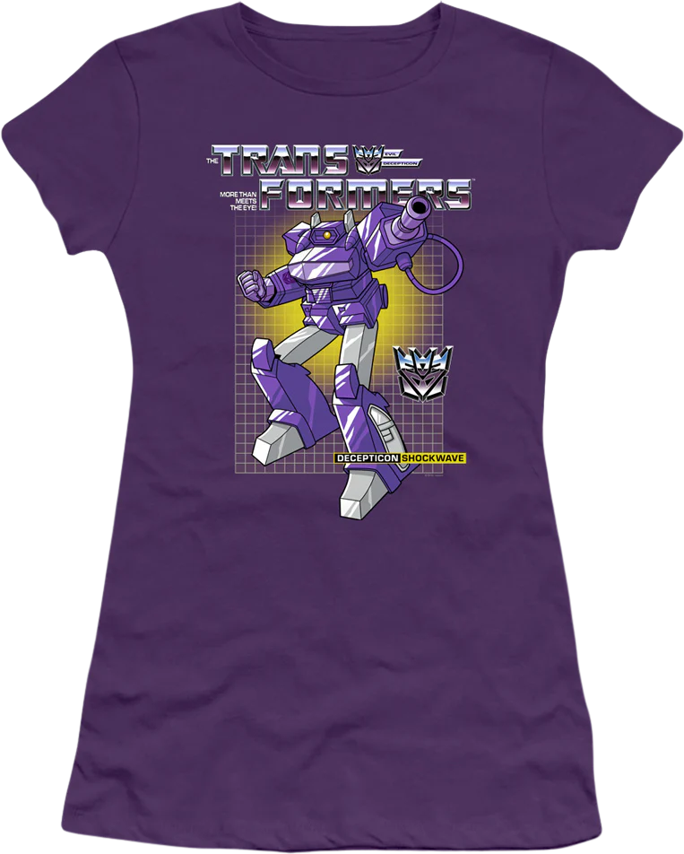 Ladies Decepticon Shockwave Transformers Shirt