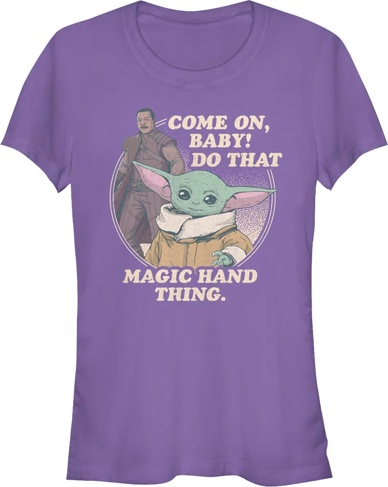 Ladies Do That Magic Hand Thing The Mandalorian Star Wars Shirt