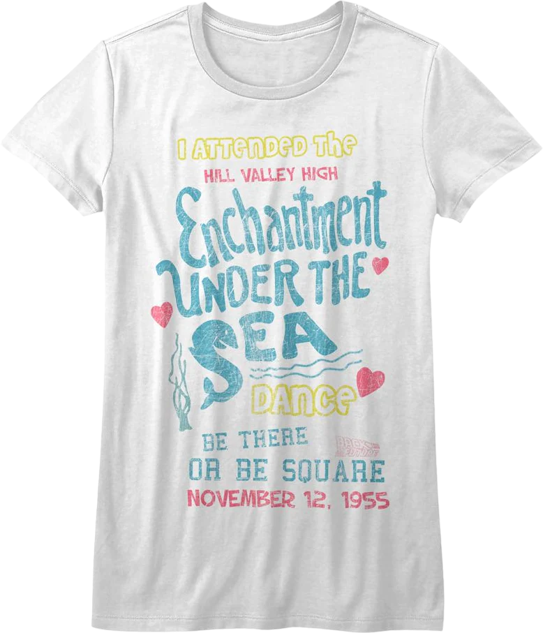 Ladies Enchantment Under The Sea Dance Back To The Future Shirt
