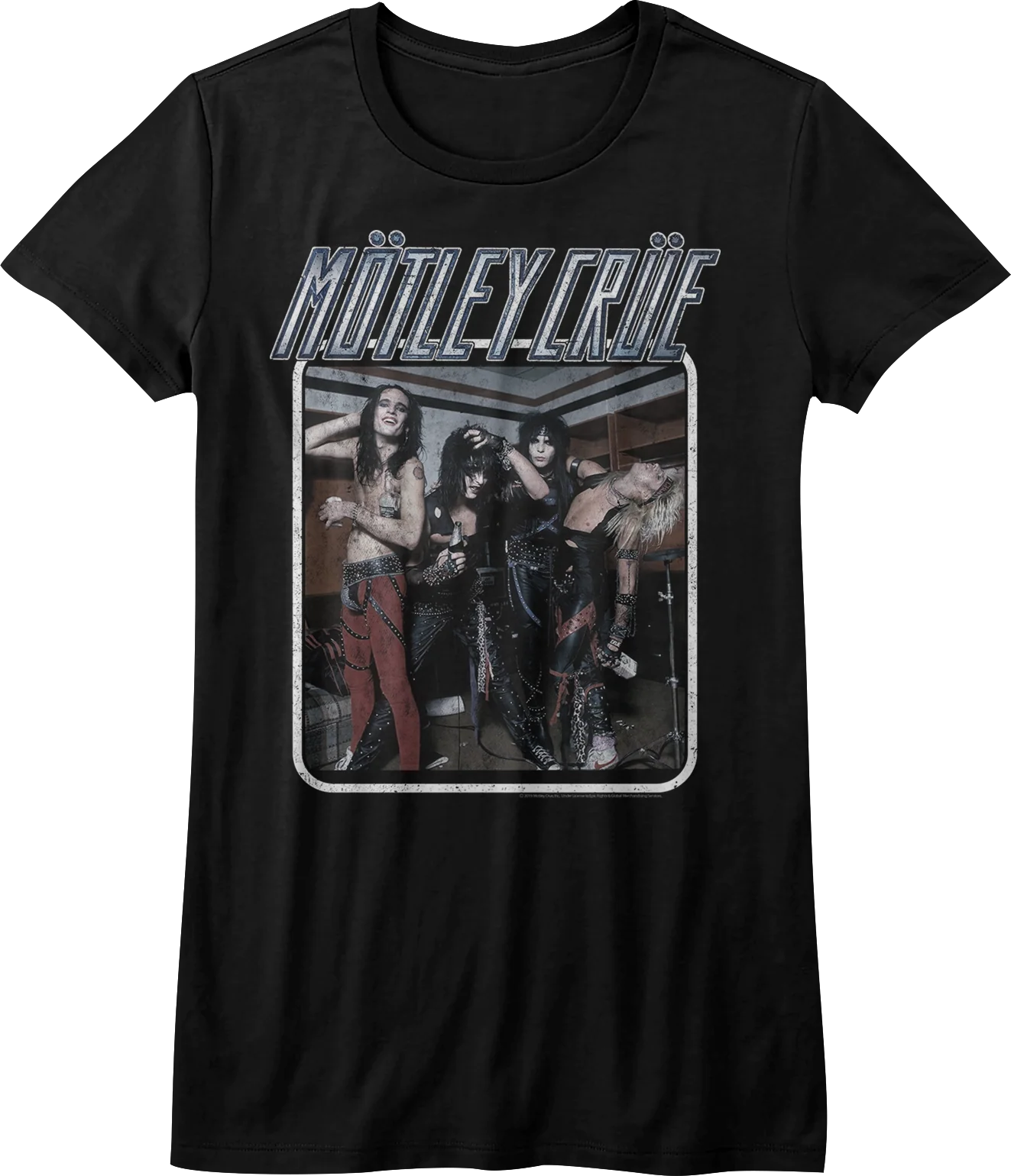 Ladies Group Photo Motley Crue Shirt