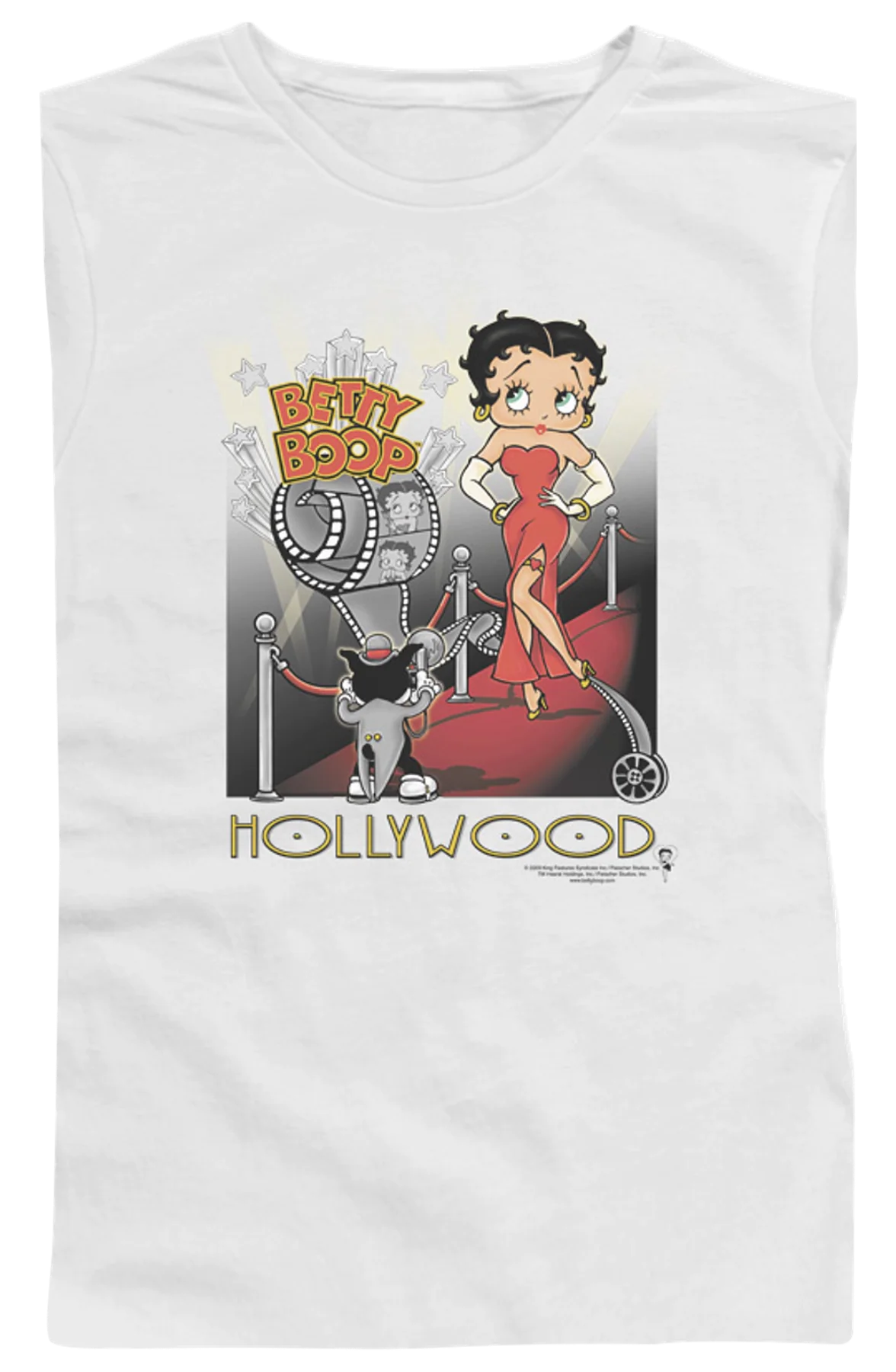 Ladies Hollywood Betty Boop Shirt - Image 2