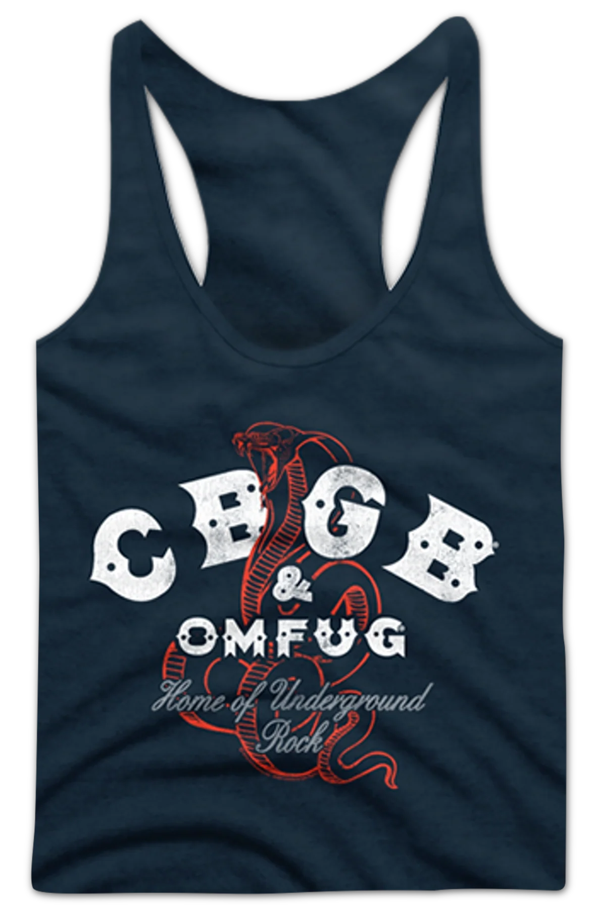 Ladies Home of Underground Rock CBGB Racerback Tank Top - Image 2