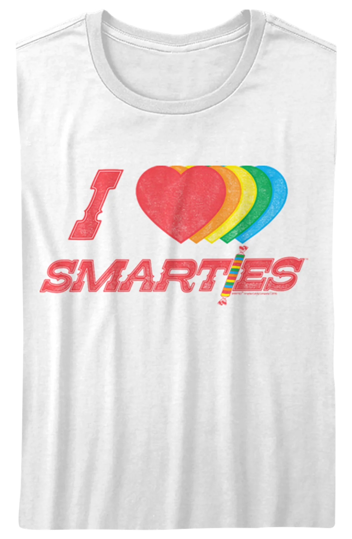 Ladies I Love Smarties Shirt - Image 2