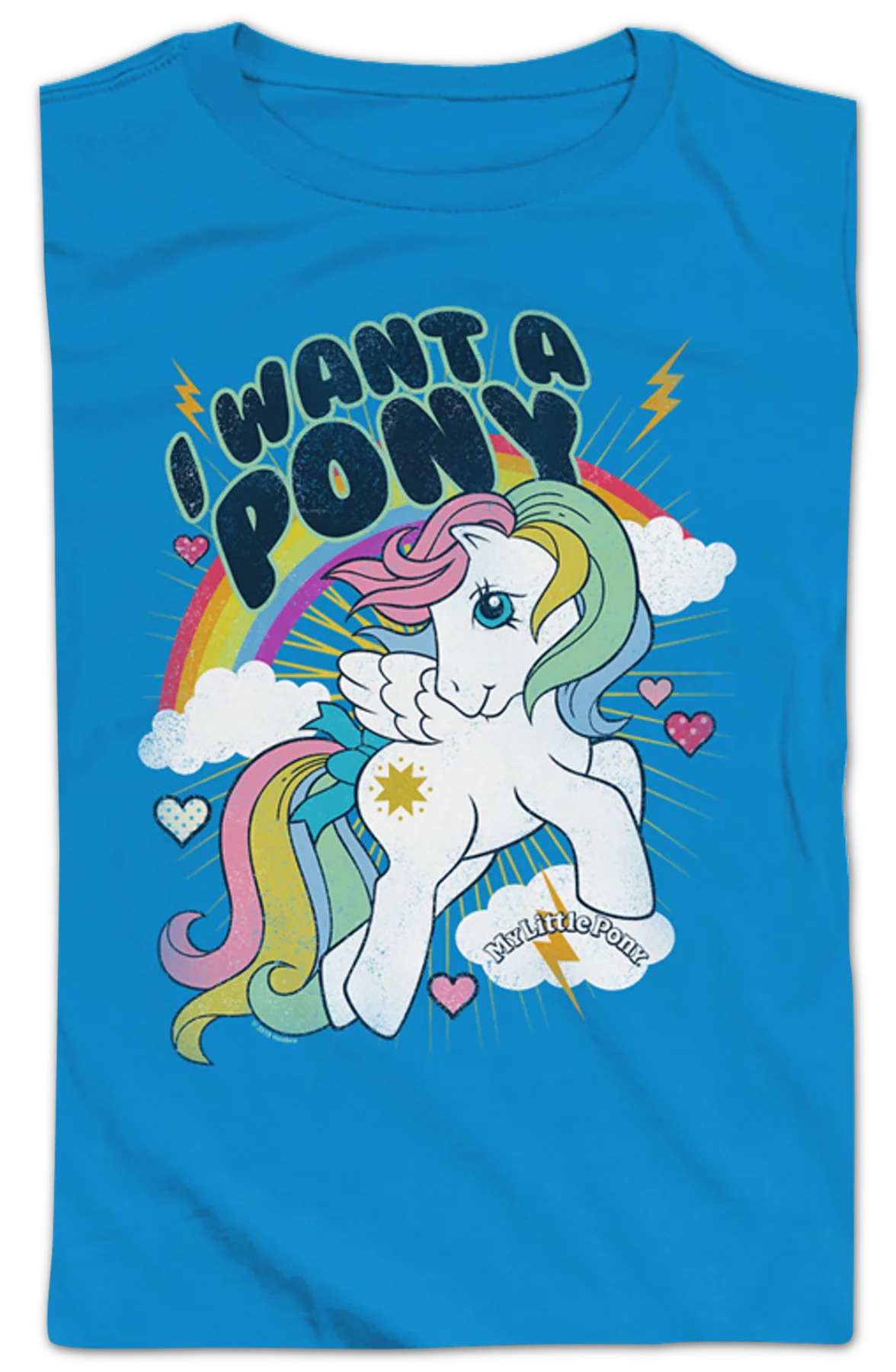 Ladies I Want A My Little Pony Shirt - Image 2
