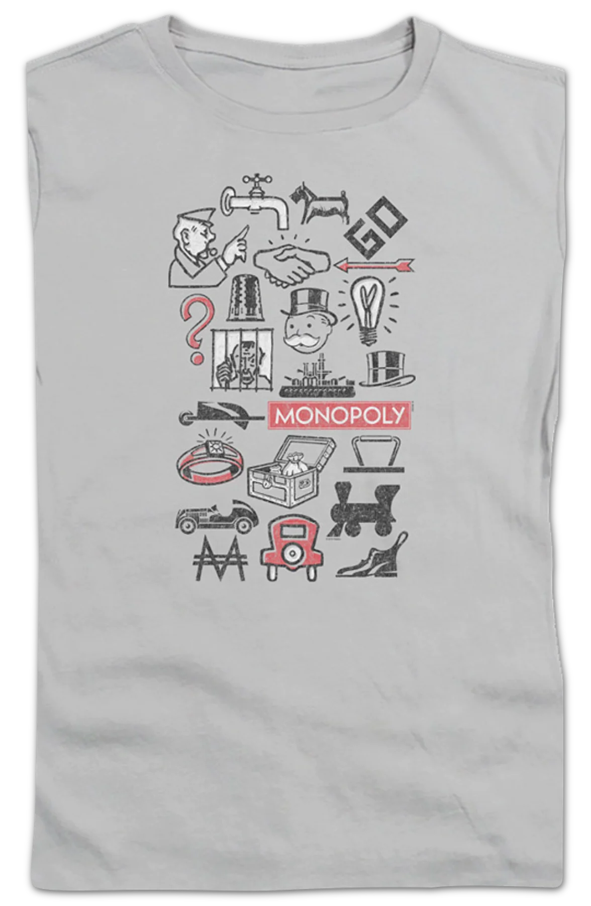 Ladies Icons Monopoly Shirt - Image 2