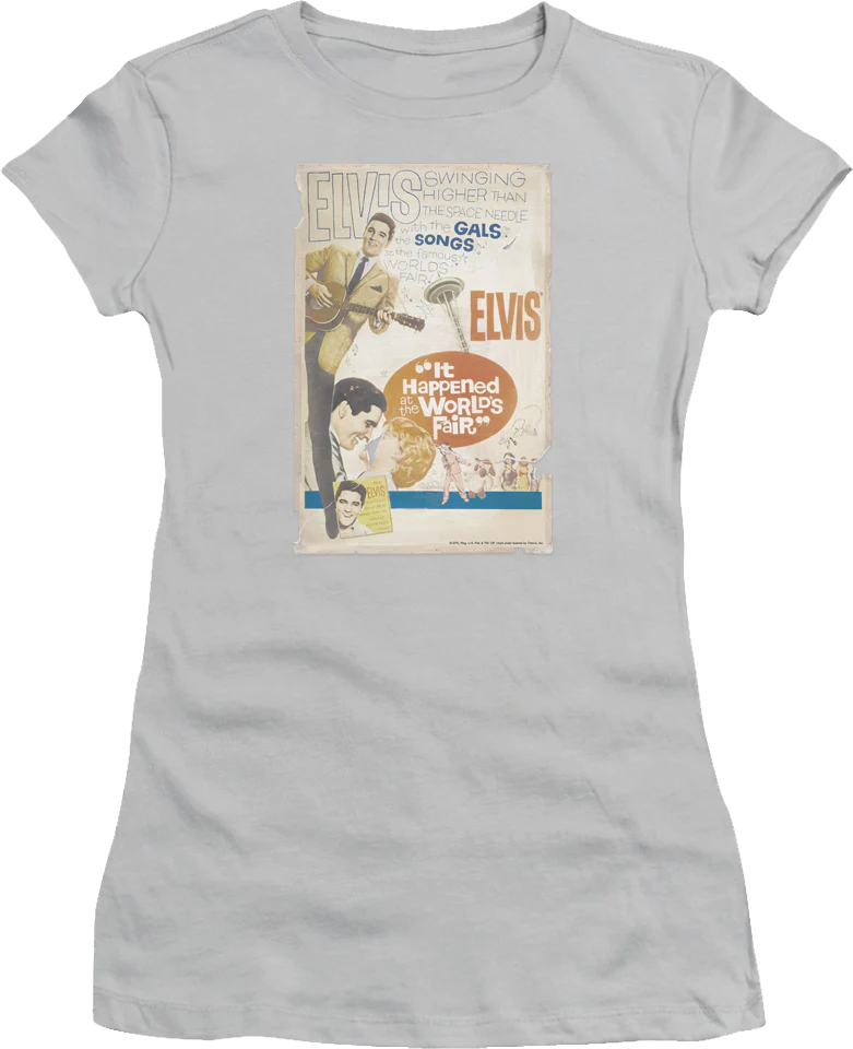 Ladies It Happened at the World's Fair Elvis Presley Shirt
