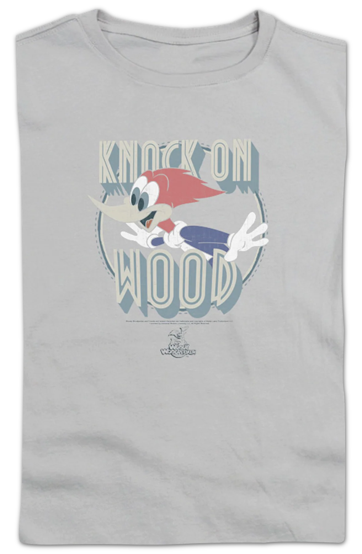 Ladies Knock Woody Woodpecker Shirt - Image 2