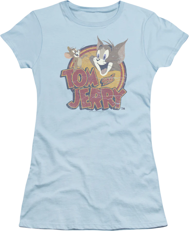 Ladies Logo Tom and Jerry Shirt