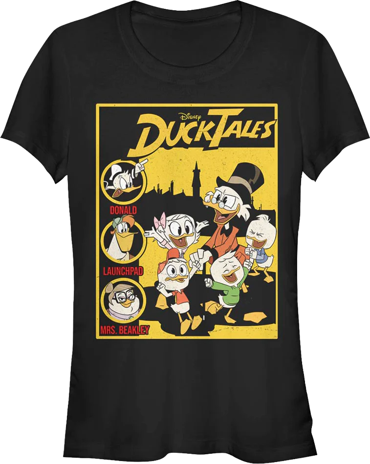 Ladies Main Cast And Supporting Characters DuckTales Shirt