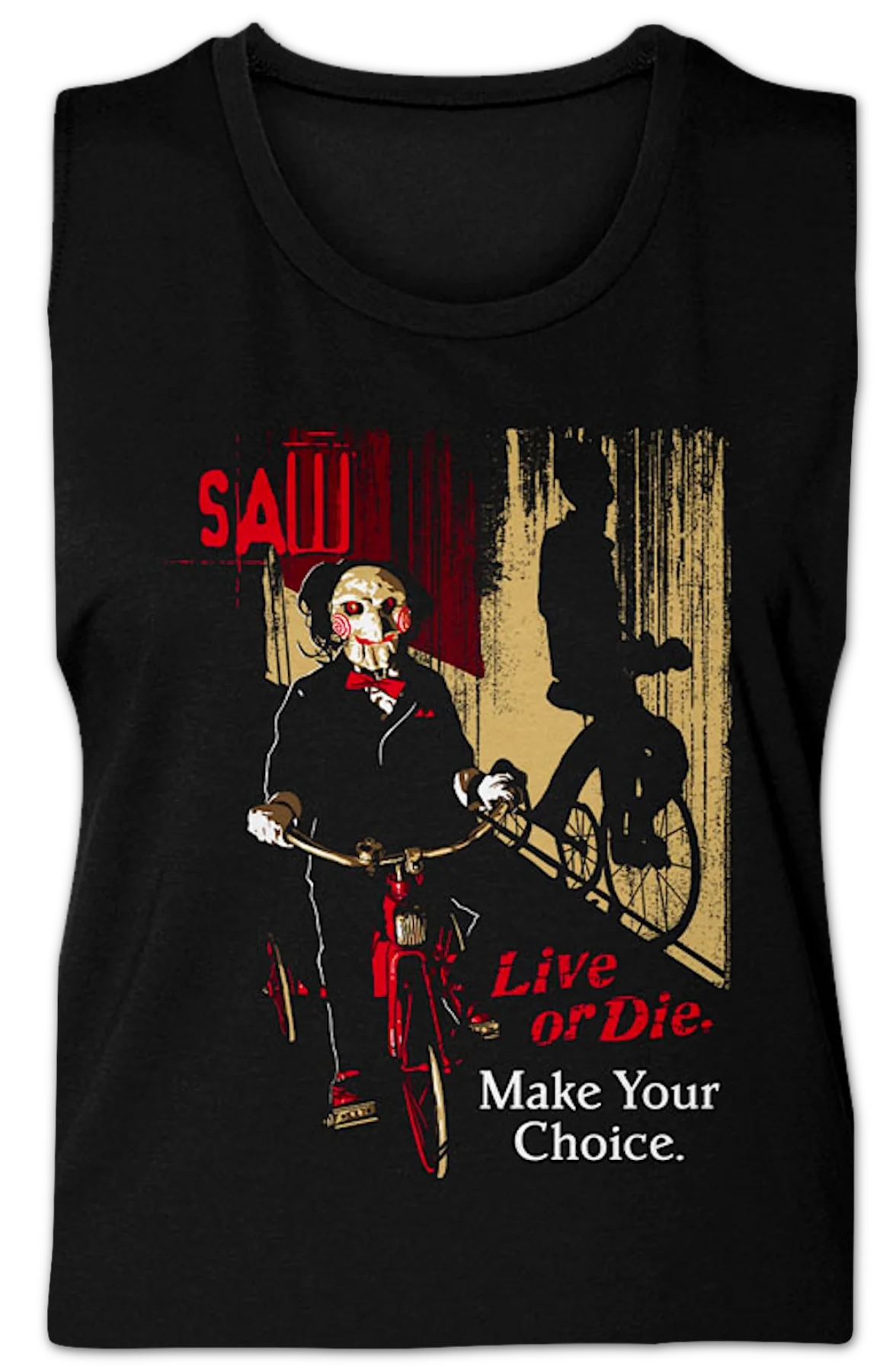 Ladies Make Your Choice Saw Muscle Tank Top - Image 2