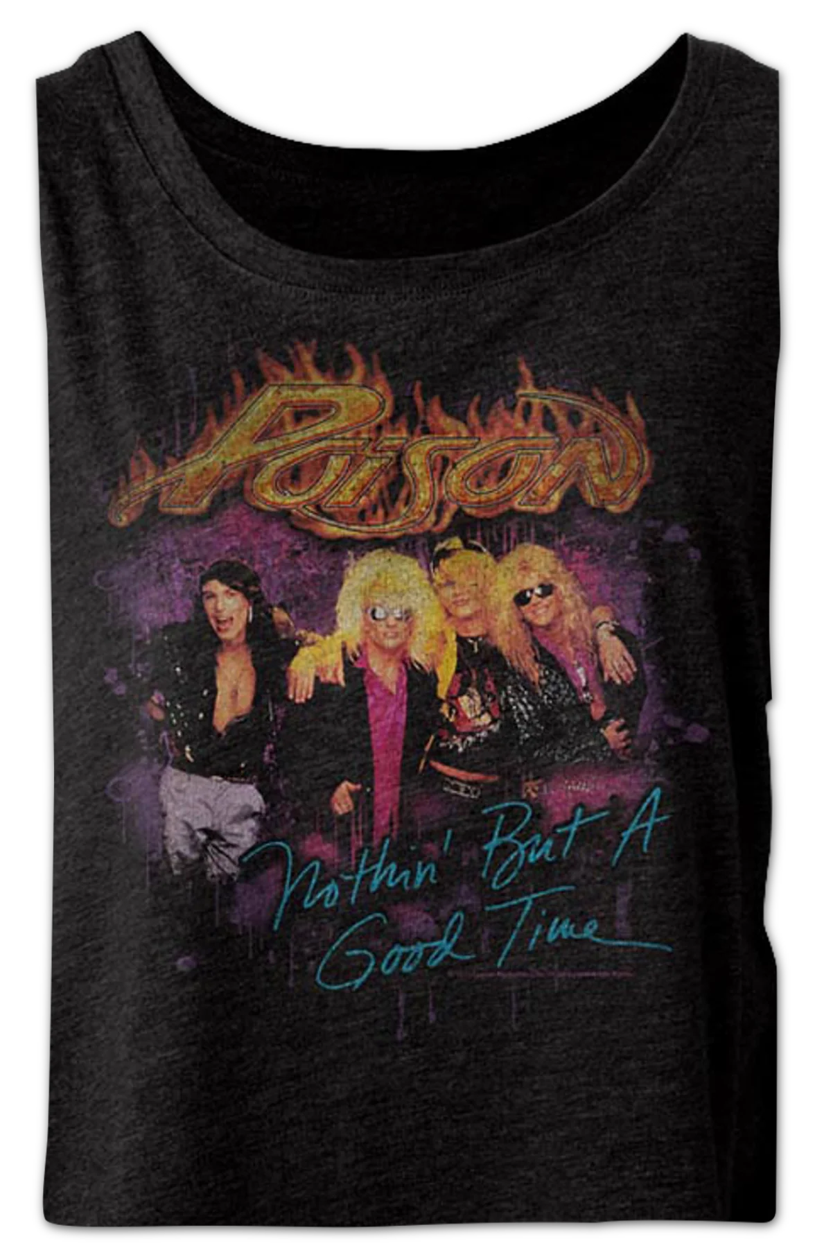 Ladies Nothin' But A Good Time Poison Dolman Shirt - Image 2