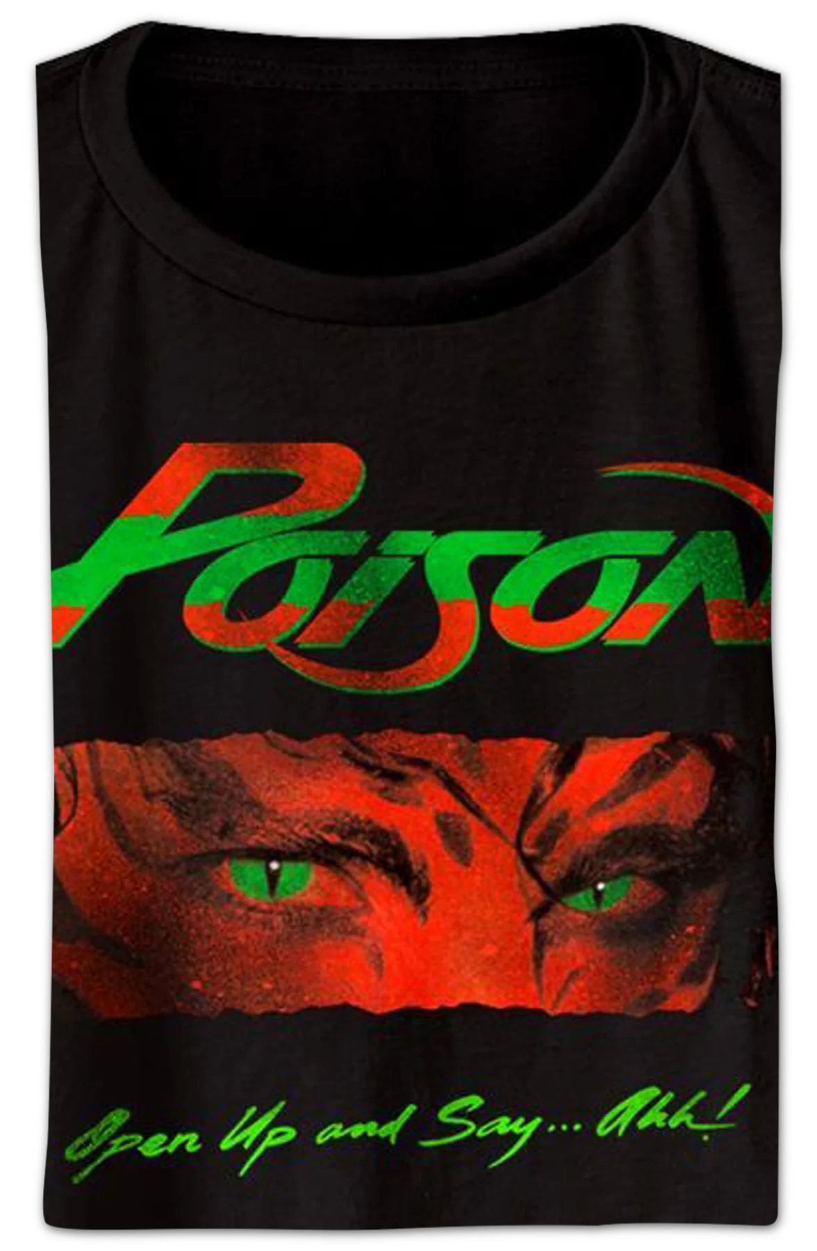Ladies Open Up and Say Ahh Poison Crop Top - Image 2