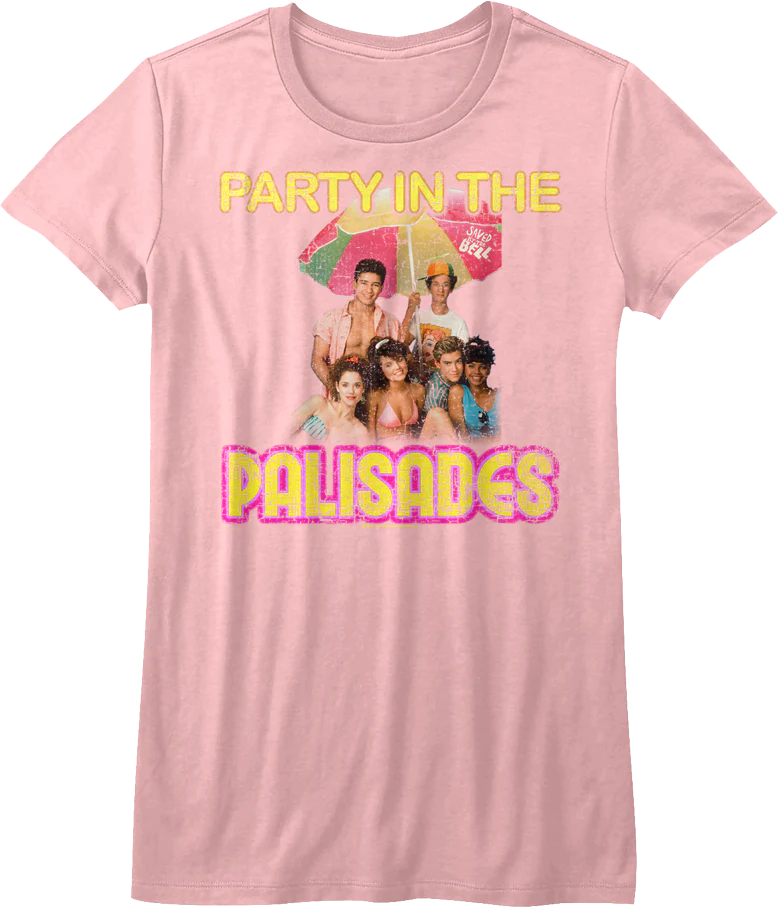 Ladies Party In The Palisades Saved By The Bell Shirt