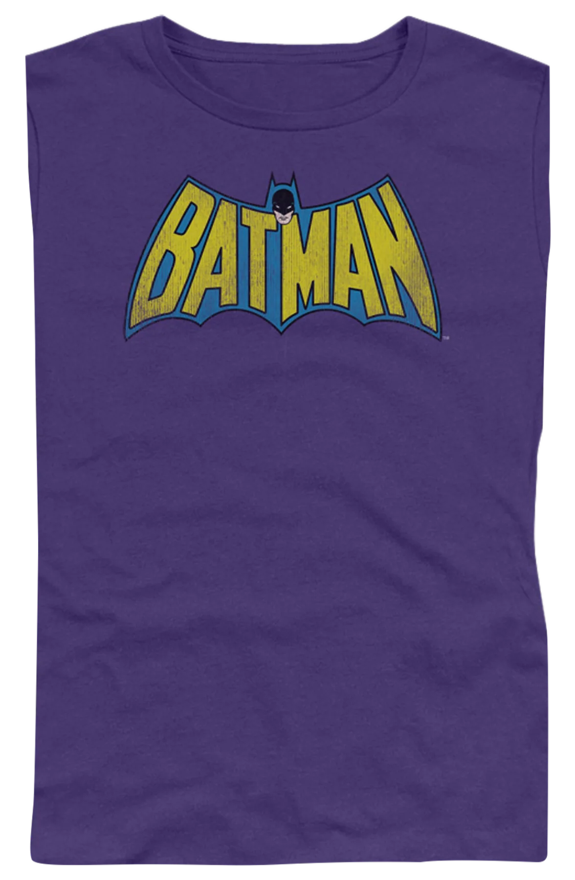 Ladies Purple Batman Shirt - Image 2