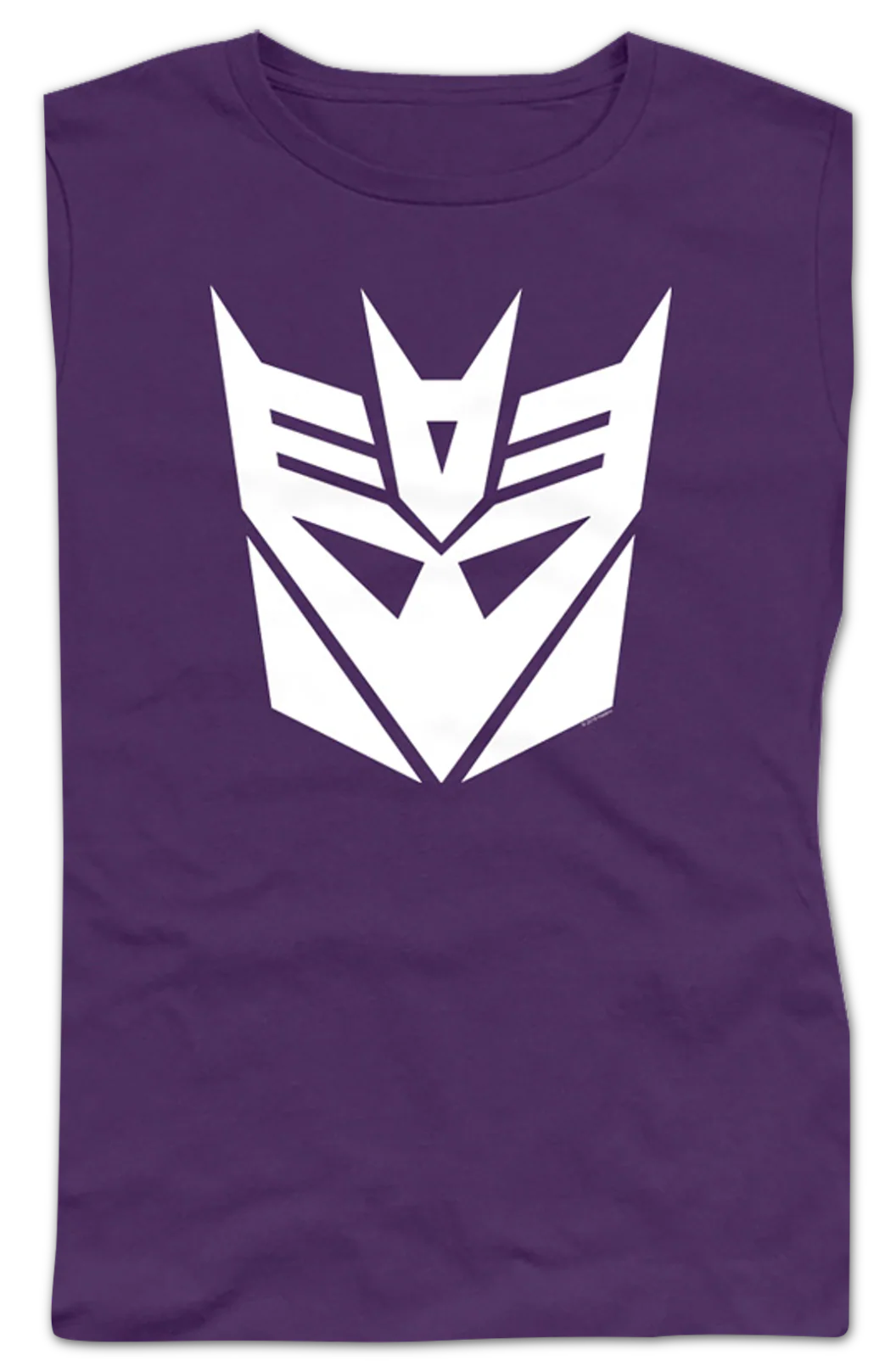 Ladies Purple Decepticons Logo Transformers Shirt - Image 2