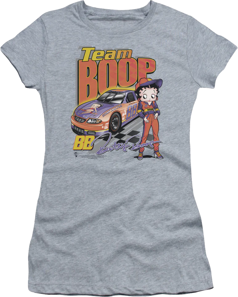 Ladies Racing Betty Boop Shirt