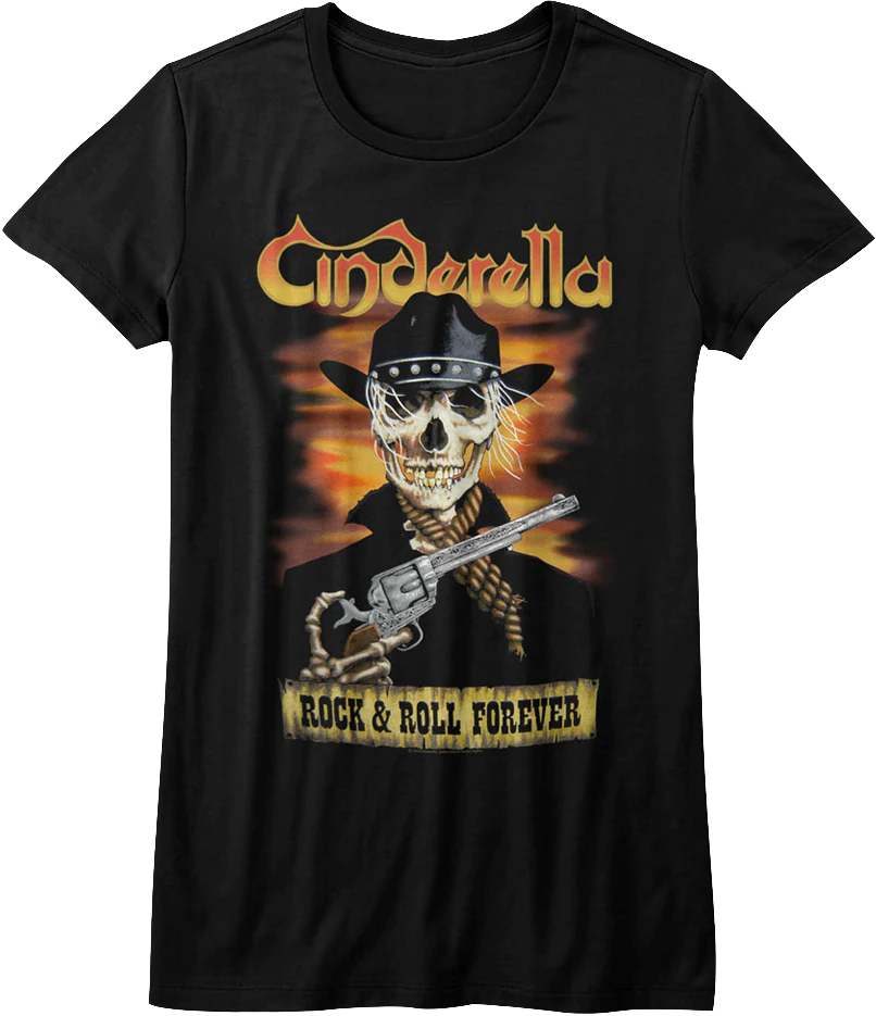Ladies Rock and Roll Forever Cinderella Shirt