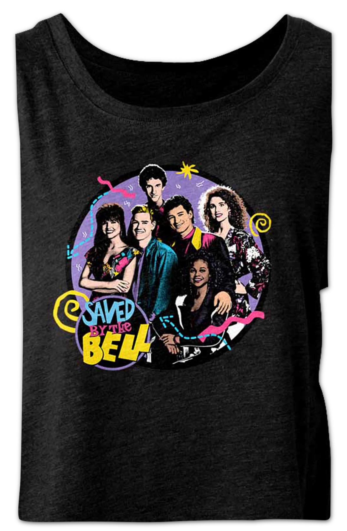 Ladies Saved By The Bell Dolman Shirt - Image 2