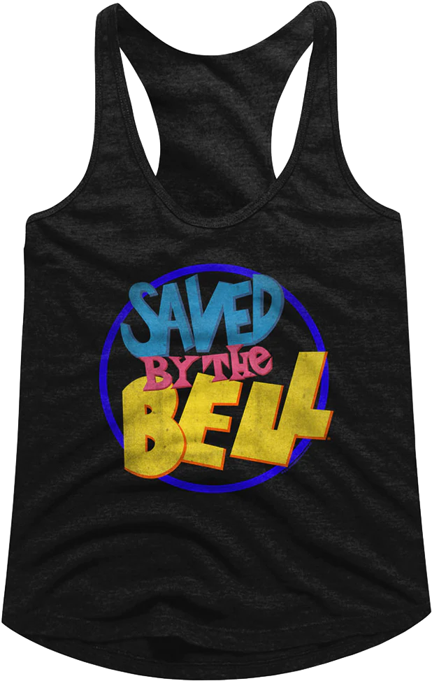 Ladies Saved By The Bell Racerback Tank Top