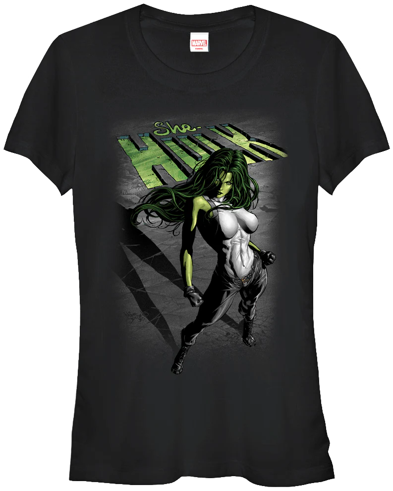 Ladies Shadow She-Hulk Shirt
