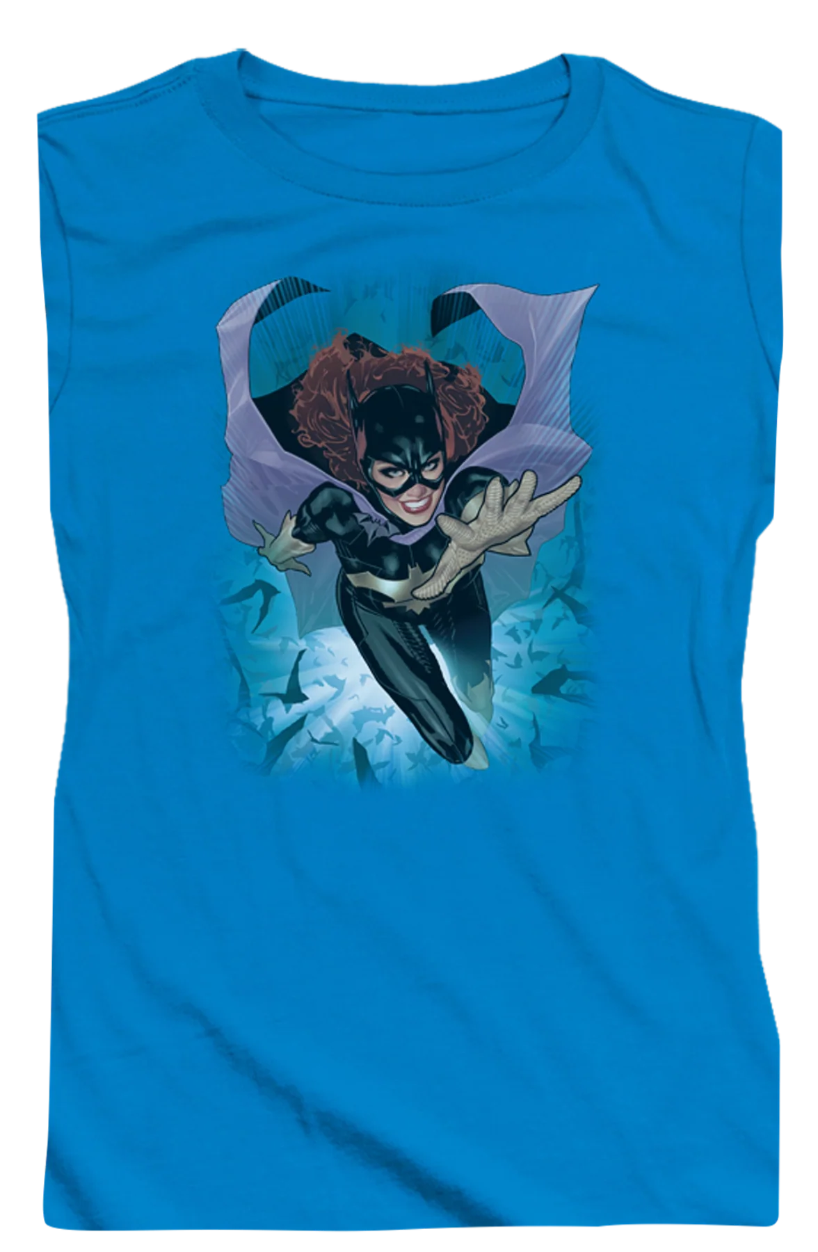 Ladies Shattered Batgirl Shirt - Image 2