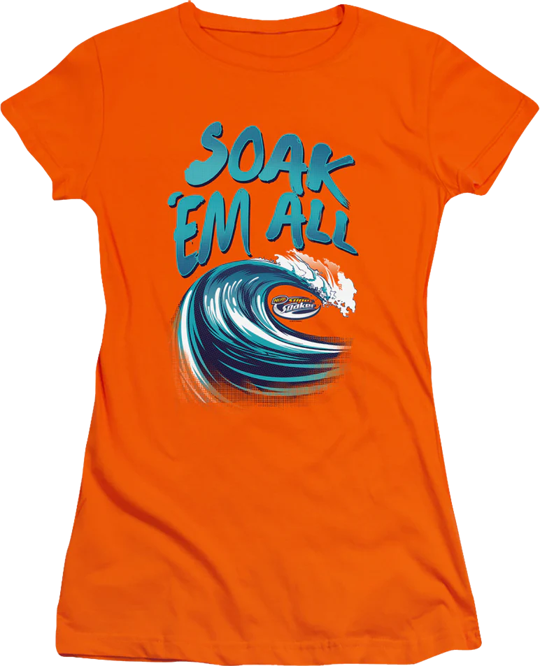 Ladies Soak 'Em All Super Soaker Shirt