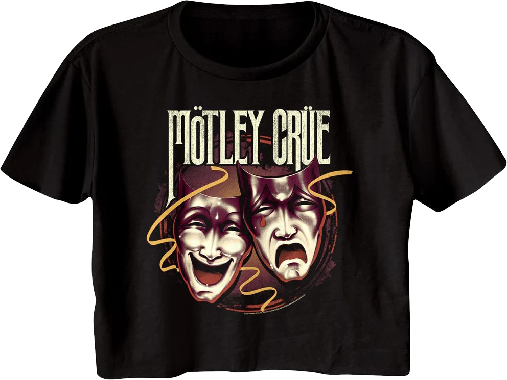 Ladies Theatre of Pain Motley Crue Crop Top