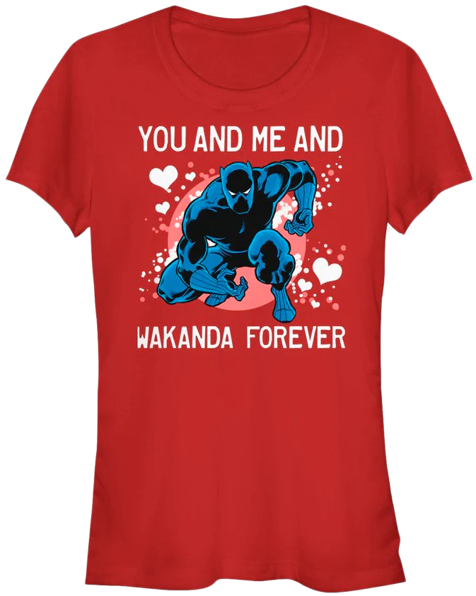 Ladies You And Me And Wakanda Forever Black Panther Shirt
