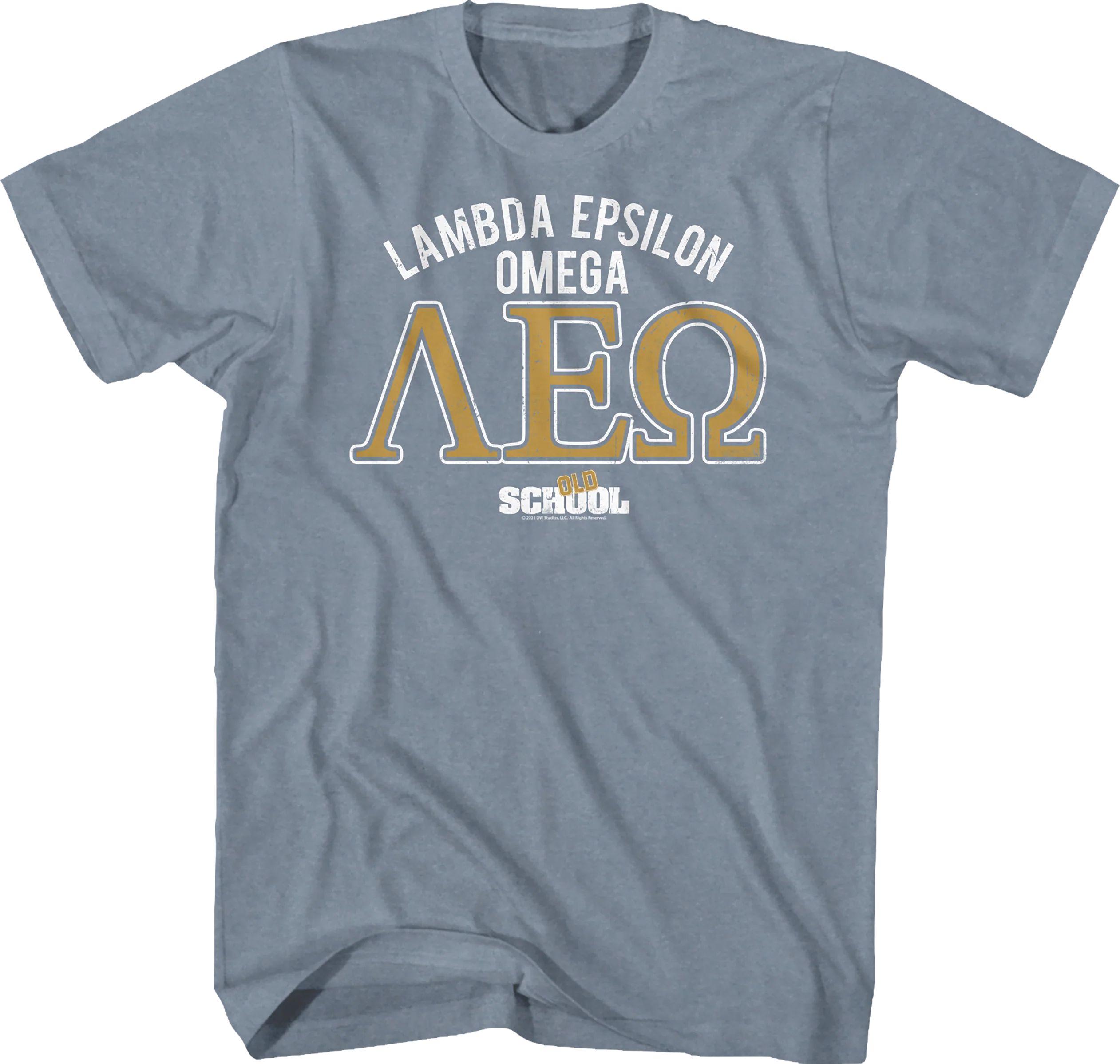 Lambda Epsilon Omega Logo Old School T-Shirt