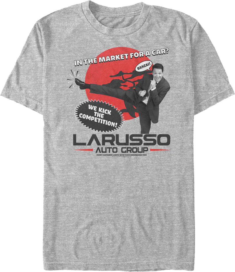 LaRusso Auto Group Cobra Kai T-Shirt - Image 2