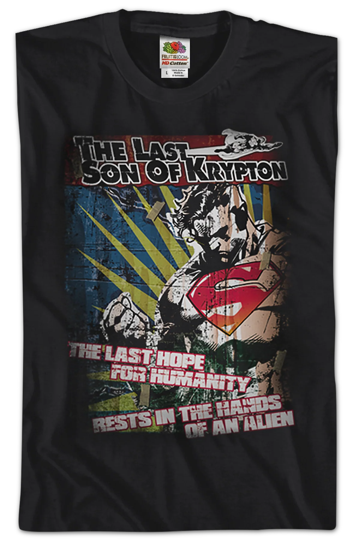 Last Son Of Krypton Superman T-Shirt - Image 2