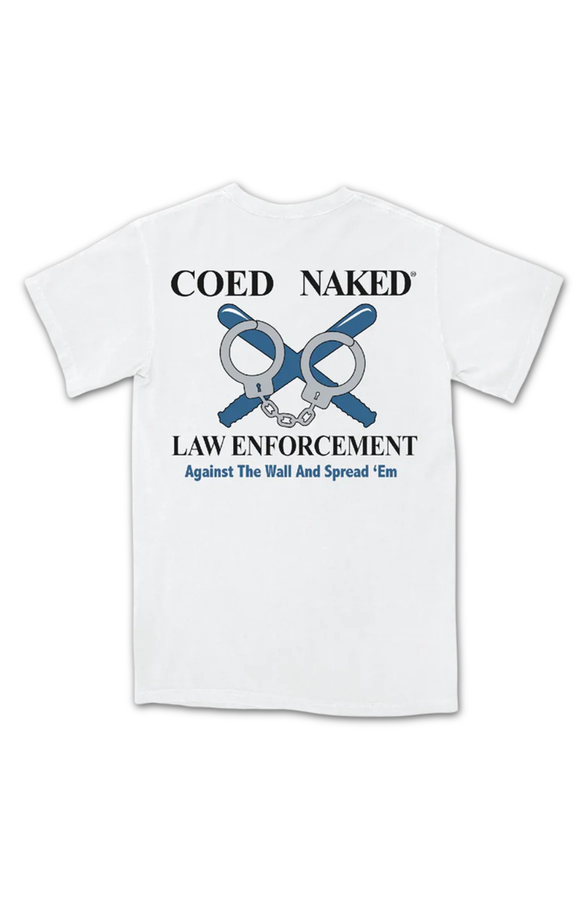 Law Enforcement Coed Naked T-Shirt - Image 2