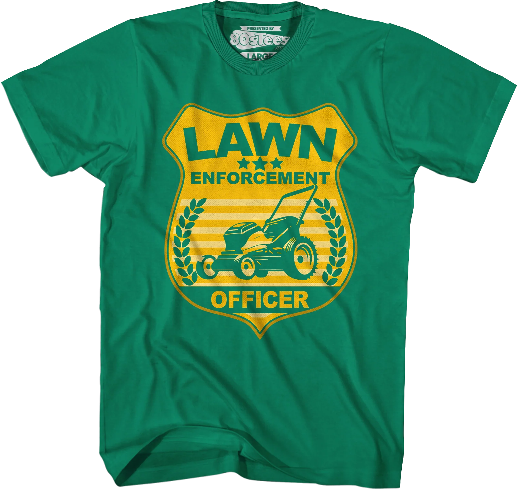 Lawn Enforcement Officer T-Shirt - Image 5