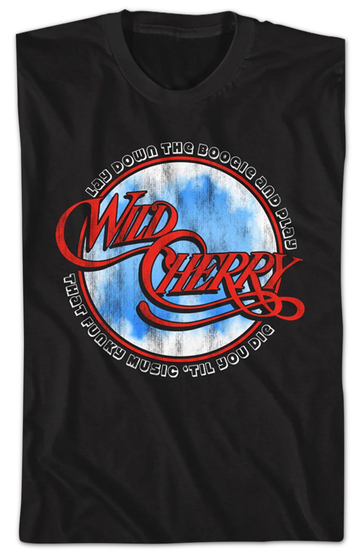 Lay Down The Boogie Wild Cherry T-Shirt - Image 2