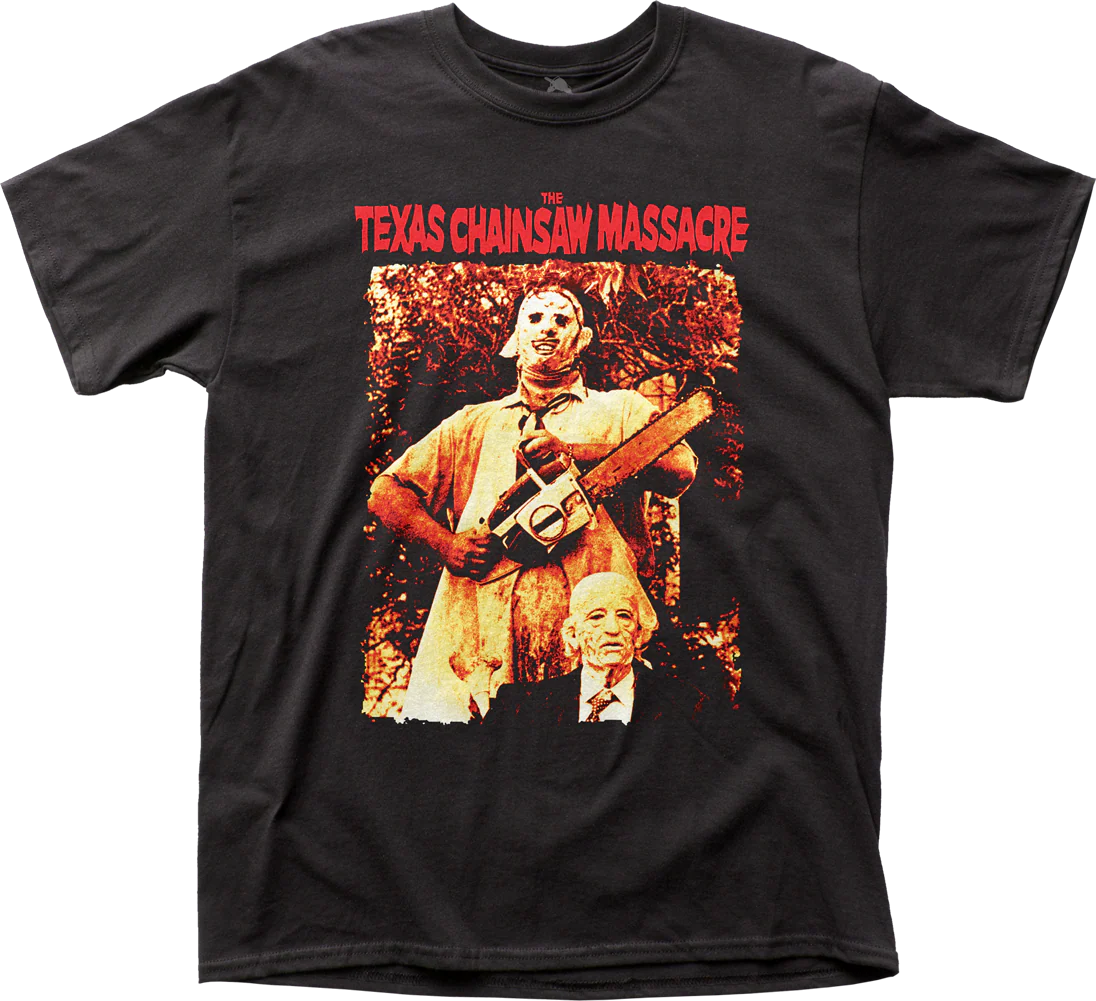Leatherface and Grandpa Texas Chainsaw Massacre T-Shirt