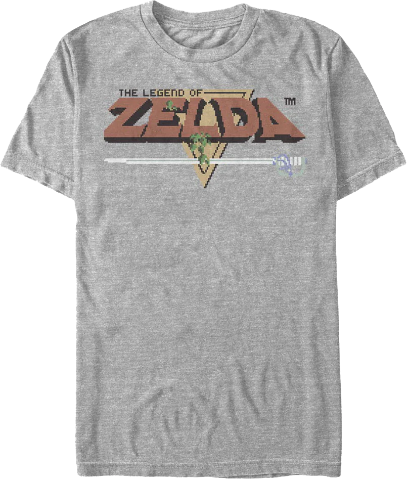 Legend of Zelda Start Screen Nintendo T-Shirt