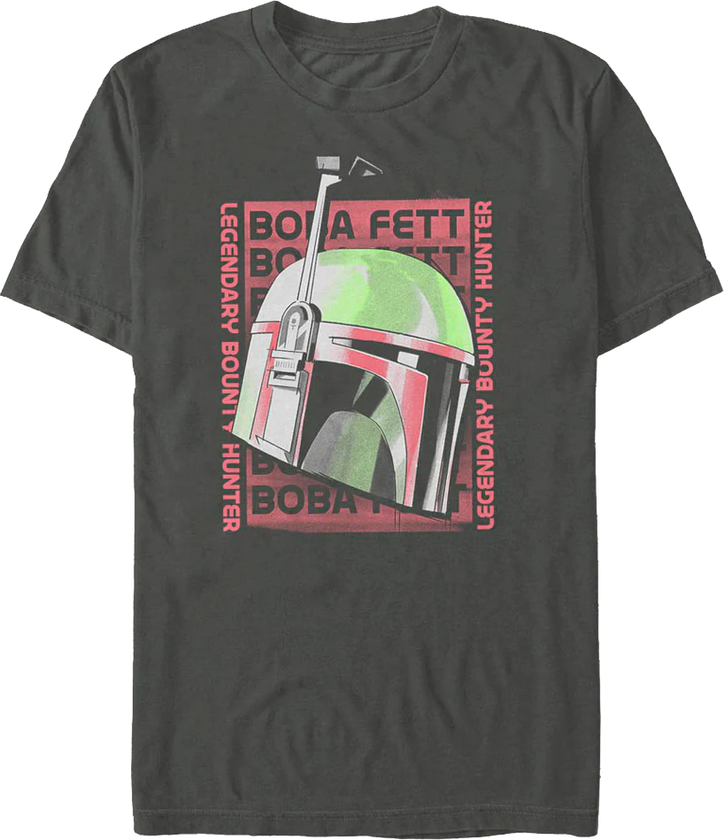 Legendary Bounty Hunter Boba Fett Star Wars T-Shirt