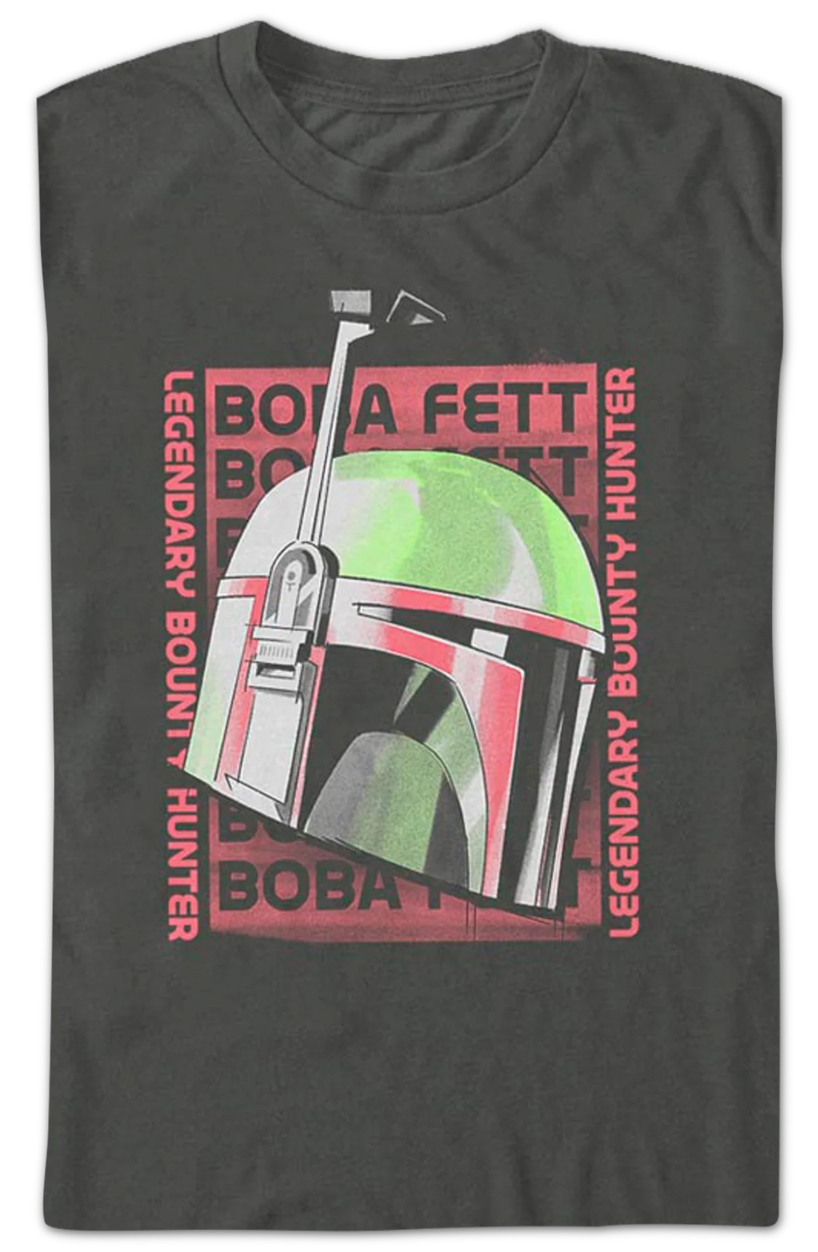 Legendary Bounty Hunter Boba Fett Star Wars T-Shirt - Image 2