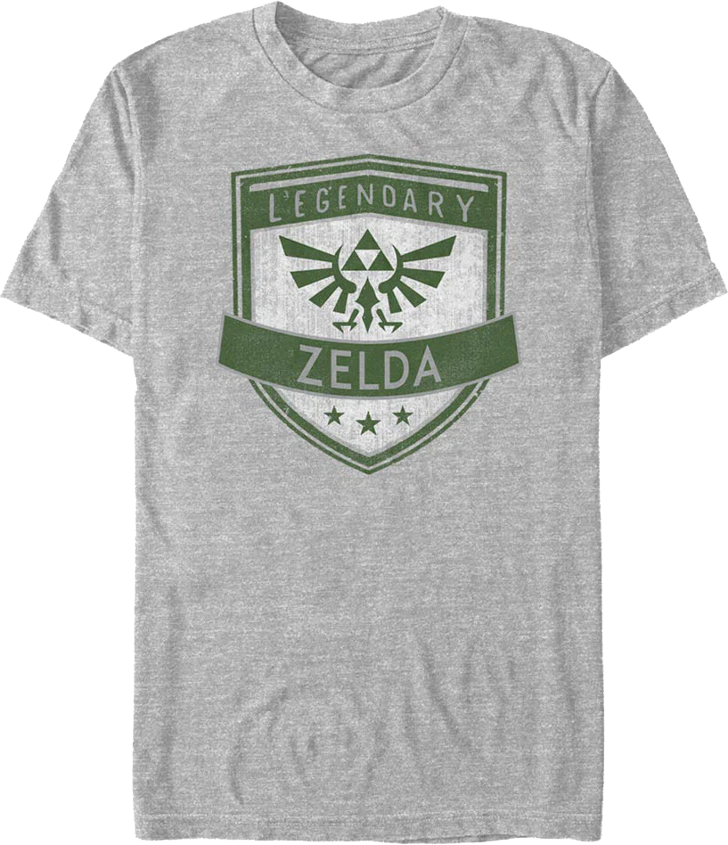 Legendary Shield Legend of Zelda T-Shirt