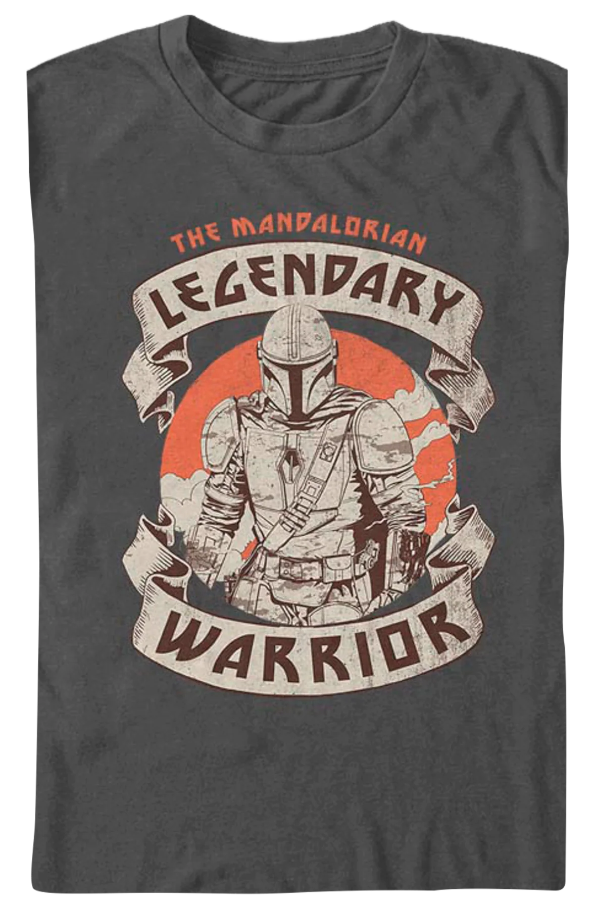 Legendary Warrior The Mandalorian Star Wars T-Shirt - Image 2