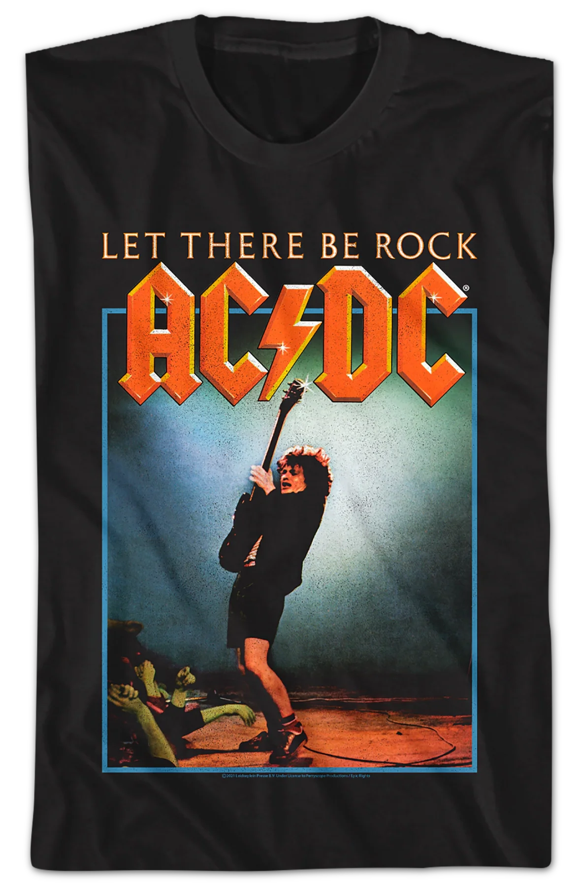 Let There Be Rock Album Cover ACDC Shirt - Image 2