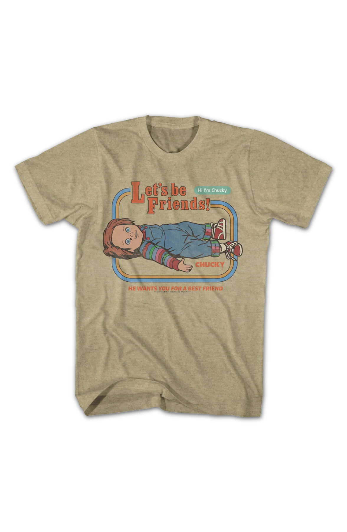 Let's Be Friends Child's Play T-Shirt - Image 2