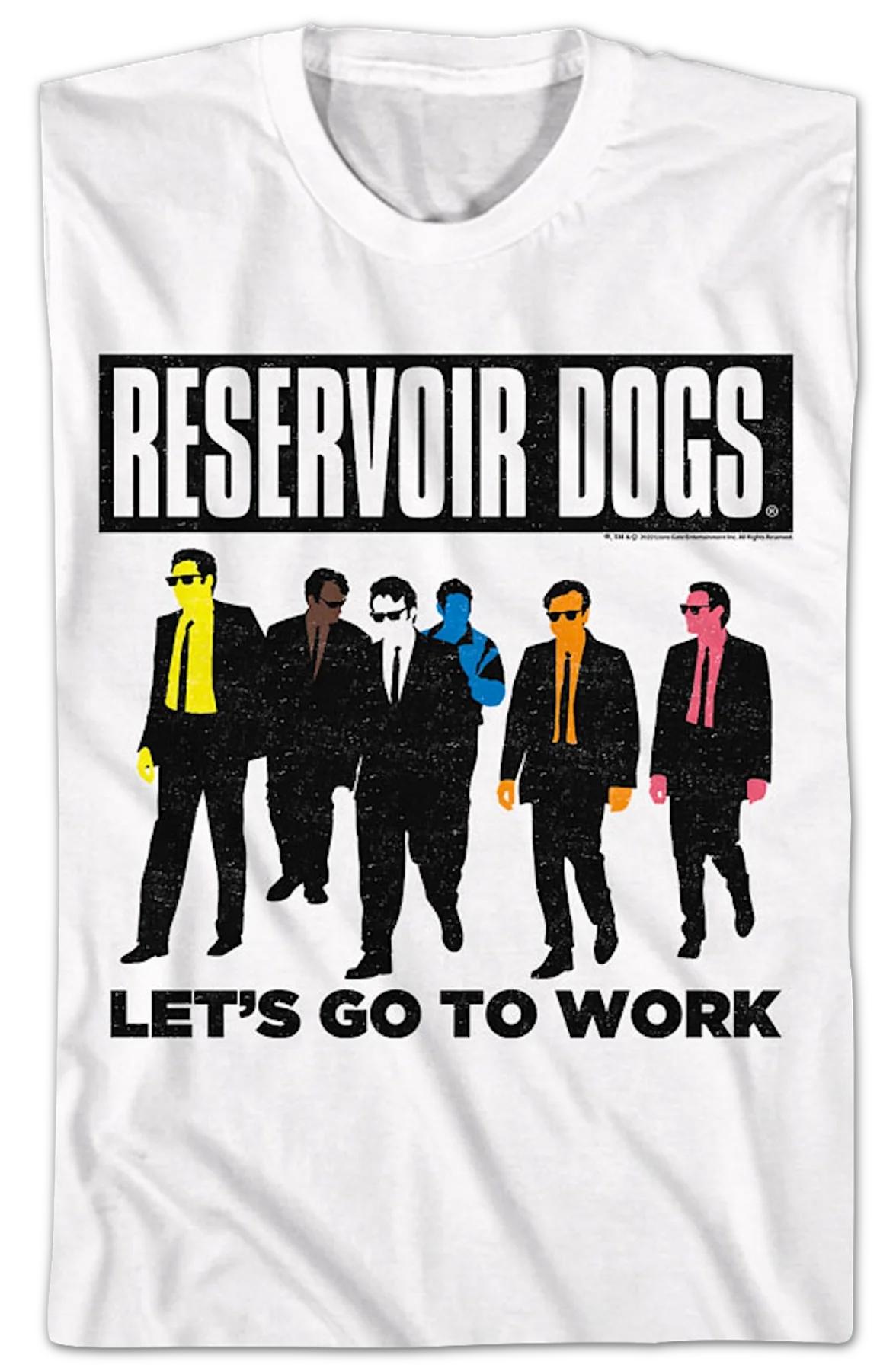 Let's Go To Work Reservoir Dogs T-Shirt - Image 2