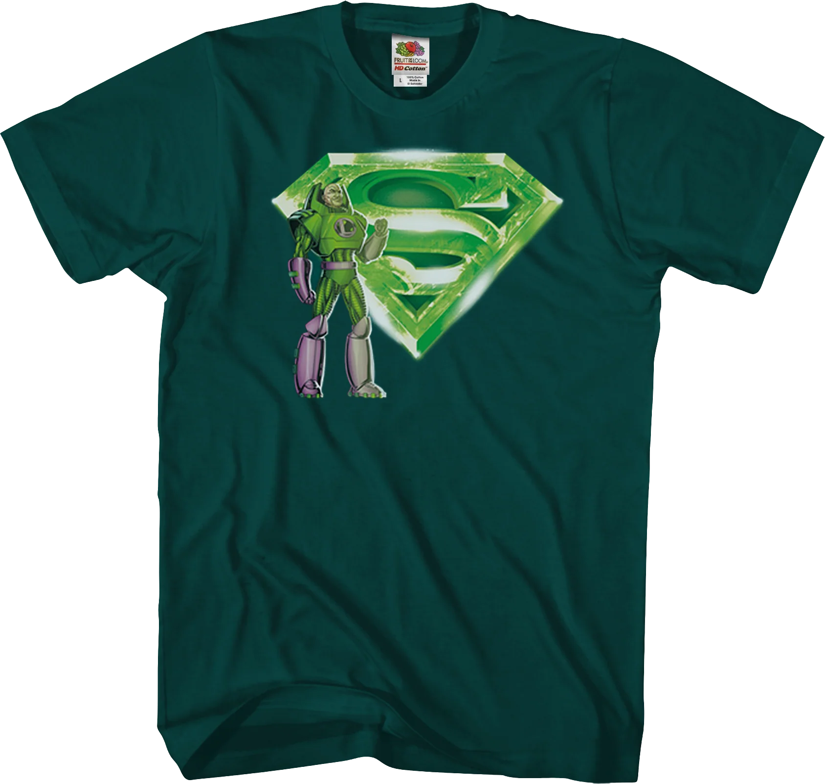 Lex Luthor Kryptonite Superman Logo DC Comics T-Shirt