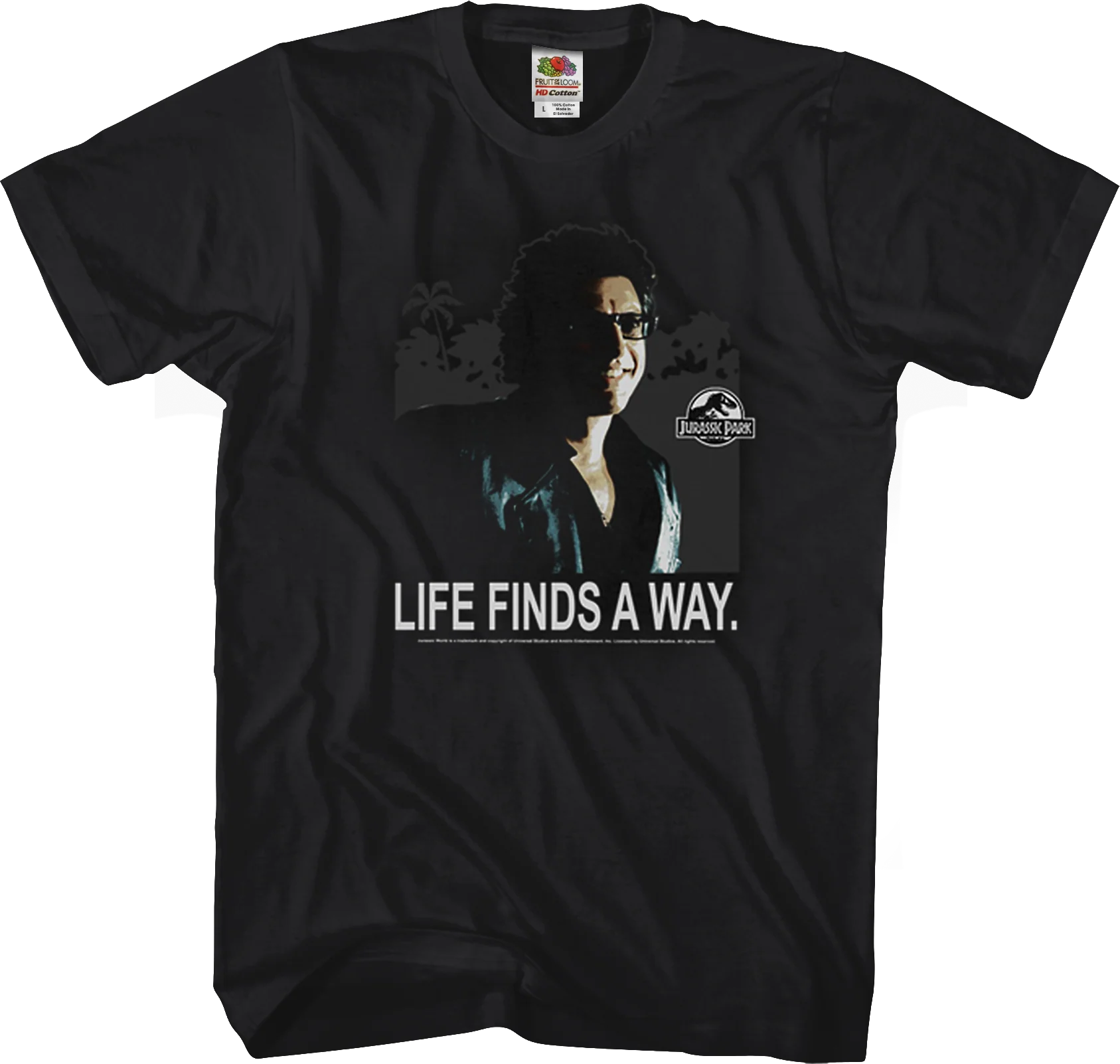 Life Finds A Way Jurassic Park T-Shirt