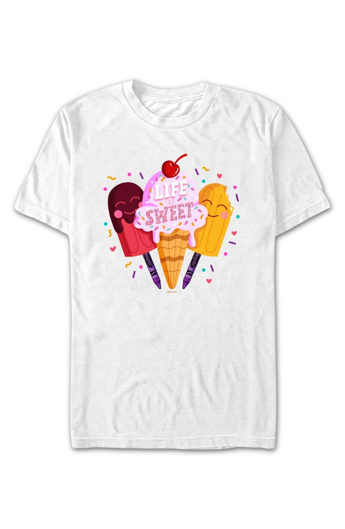 Life Is Sweet Crayola T-Shirt - Image 2