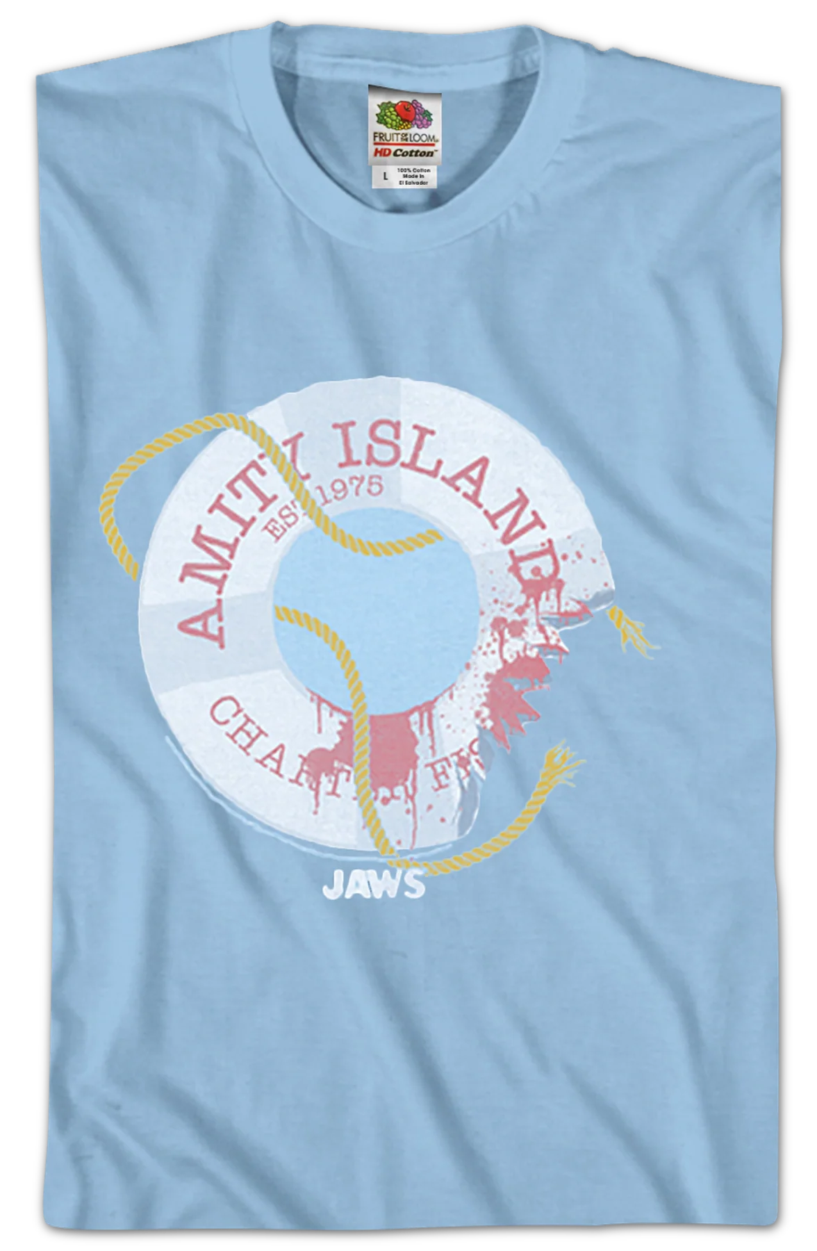 Life Preserver Jaws T-Shirt - Image 2